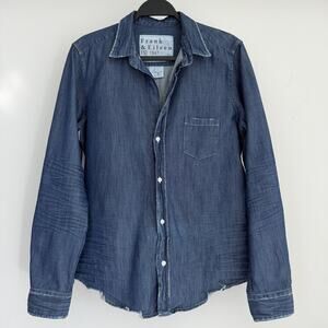 Frank & Eileen Denim Blue Button-Up Shirt